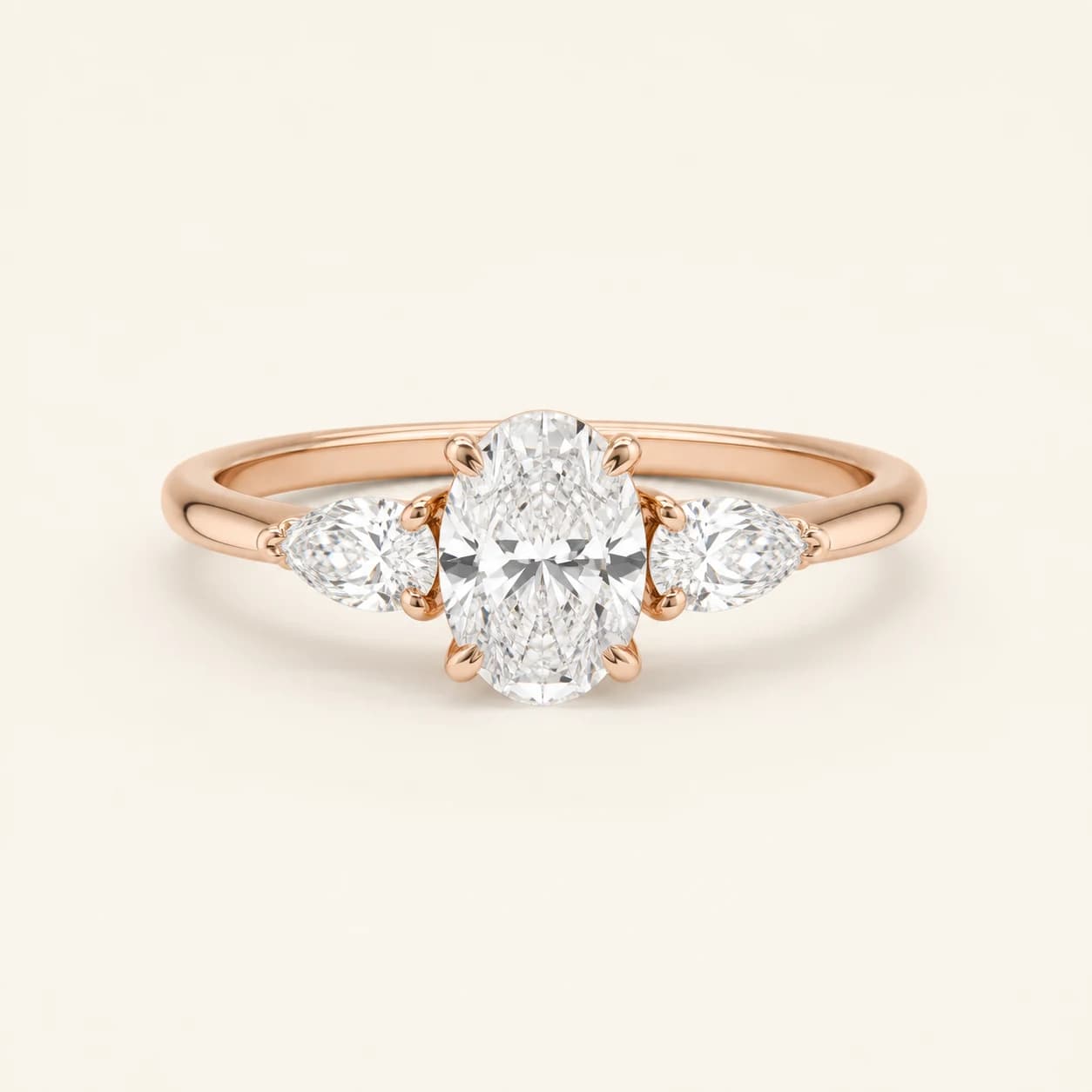 Bague Joséphine, trois pierres